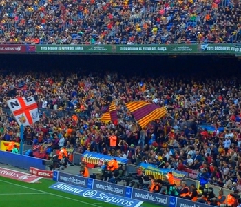 Belle ambiance au Camp Nou - Fc-Barcelone.com