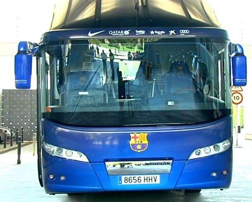 Le nouveau bus du Barça - Fc-Barcelone.com
