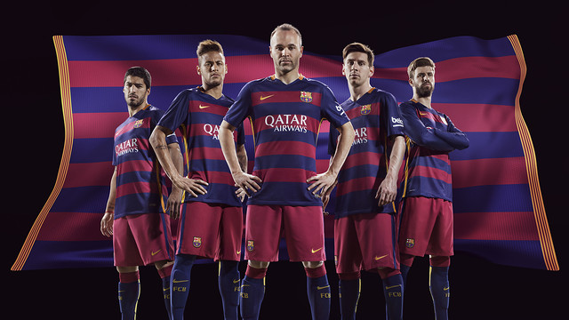 Les nouveaux maillots du Barça - Fc-Barcelone.com