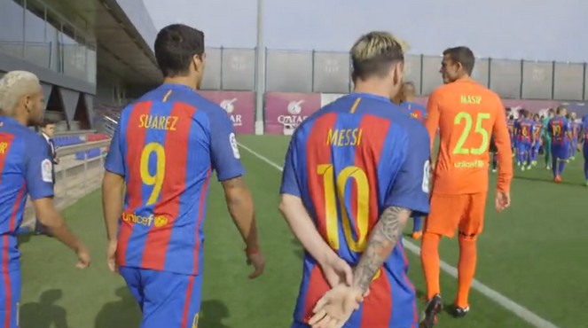 Lionel Messi reprend l’entraînement - Fc-Barcelone.com