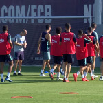 Messi a repris l’entraînement - Fc-Barcelone.com