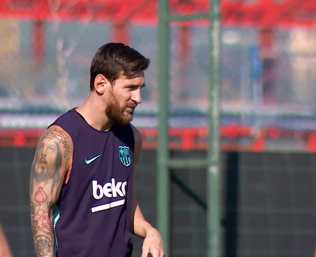 Lionel Messi s’entraîne à nouveau - Fc-Barcelone.com